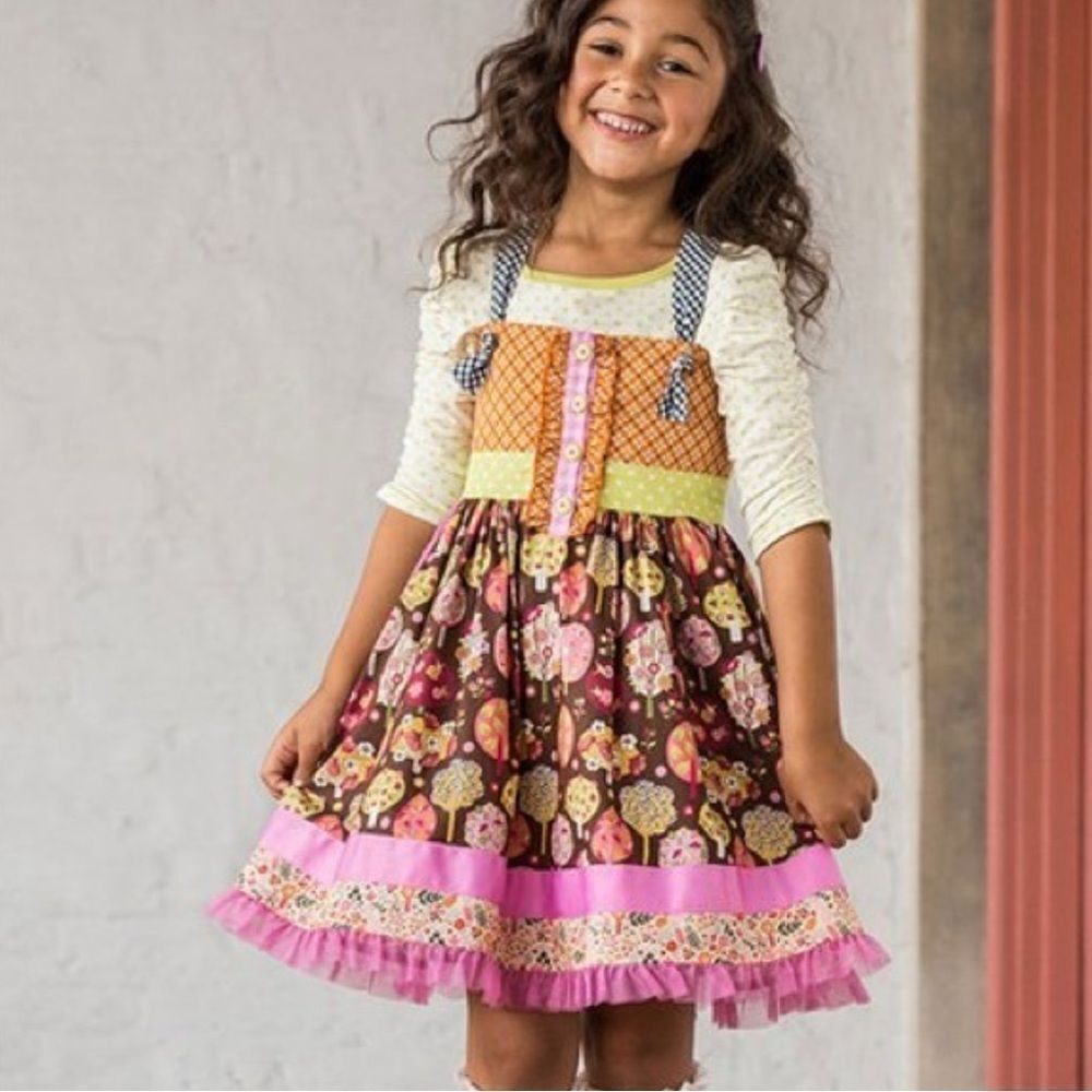 Matilda Jane spinning with joy knot dress mixed Media boho cottagecore 6